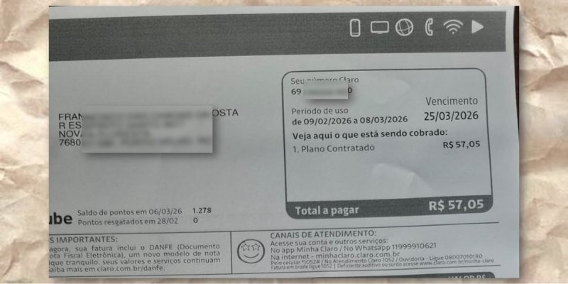TELEFONIA: Falhas em atendimentos e cobranças indevidas geram revolta em clientes
